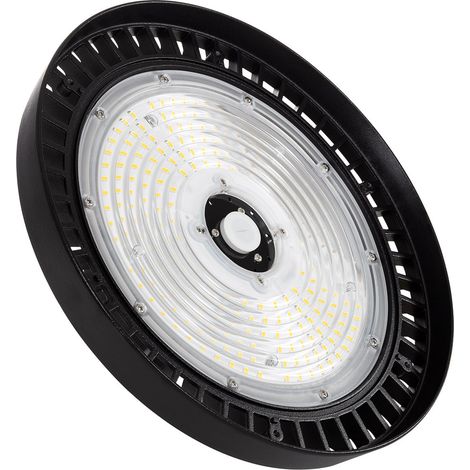 Cloche LED Industrielle UFO 200W 170lm/W LIFUD Dimmable 0-10V HBD 6500K 90º Blanc froid