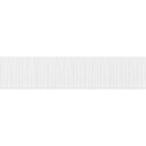 Rideaux avec des rideaux Blanc 500x100cm Polyester CFW60918 (1/5)
