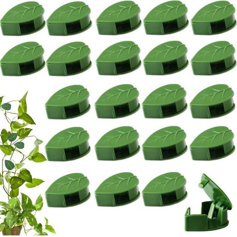 ®RisingFF ®RisingFF Set mit 60 Wandhalterungen für Kletterpflanzen inklusive 72 Acrylklebepads