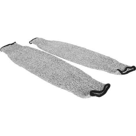 1 paire de manchons anti-coupure de 45 cm, niveau de résistance 5, pour le jardinage (1/5)