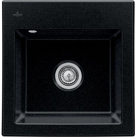 V&B Einbauspüle SUBWAY 50 S FLAT 490x475mm Handbetätigung chromit
