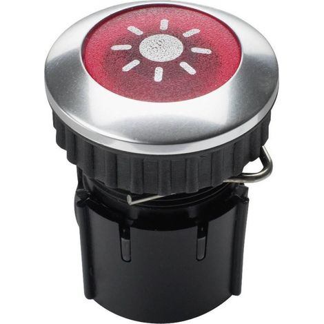 Grothe 63022 botón de timbre aluminio iluminado IP54