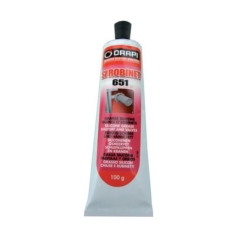 Graisse SI Robinet 651 Orapi tube 100g - 3651t3