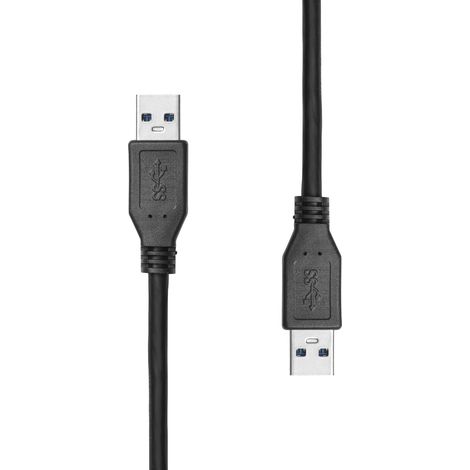 Câble USB 3.2 Gen1 A vers A mâle/mâle ProXtend noir 3M, USB3AA-003
