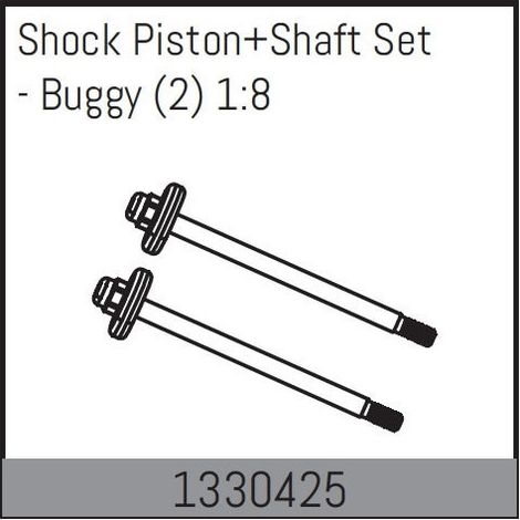 Shock Piston+Shaft Set - Buggy