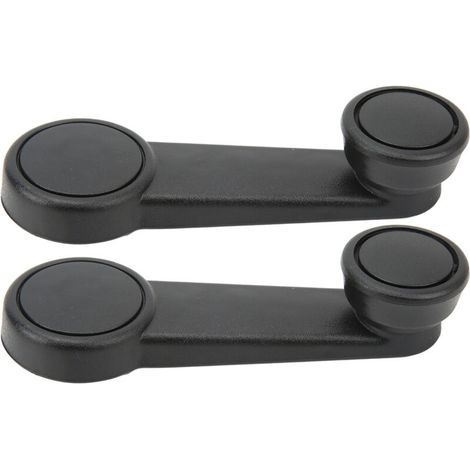 2 pièces poignée de lève-vitre ABS résistance à l'usure remplacement pour Ford Transit Focus Fiesta Escort