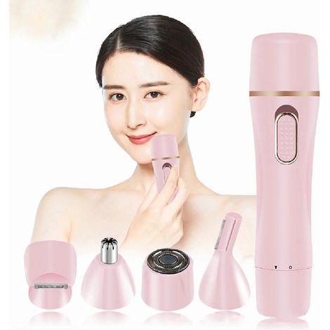 Épilateur électrique 4 en 1 pour femmes, rasoir pour jambes et aisselles (1/4)