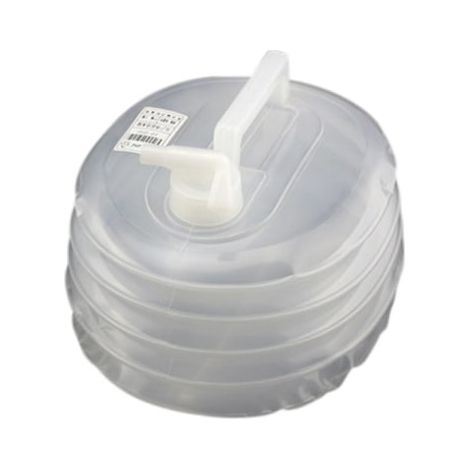 Seau pliable d'extérieur pour ranger et transporter de l'eau en PE de qualité alimentaire, idéal pour le camping.-AquaForge (1/3)