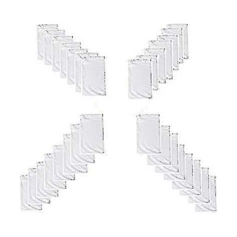 Lot de 50 écumoires pour piscine, destinées au nettoyage des feuilles mortes dans les piscines encastrées.