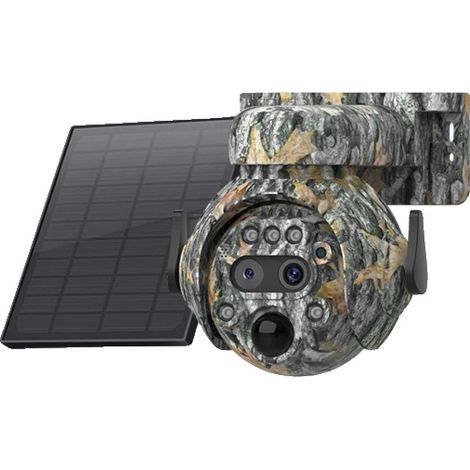 Cámara para fauna salvaje, zoom 12X, conectividad 4G, tarjeta de 8MP 12X 4G de 64GB (1/2)
