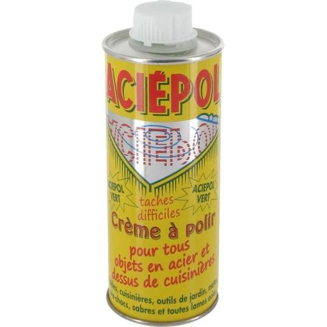 Nettoyant acier Aciepol 250ml Tâches tenaces