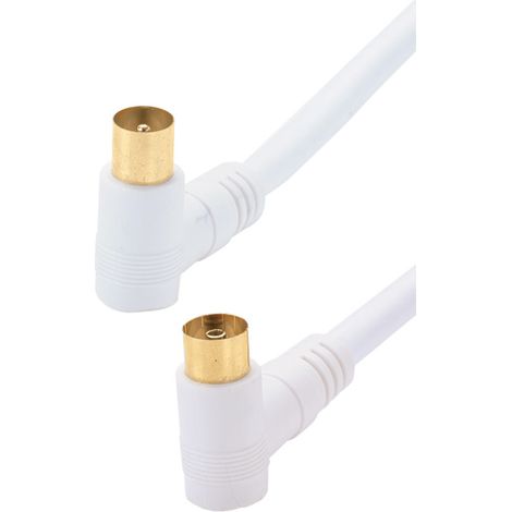 Câble TV coudé (2M) (1/3)
