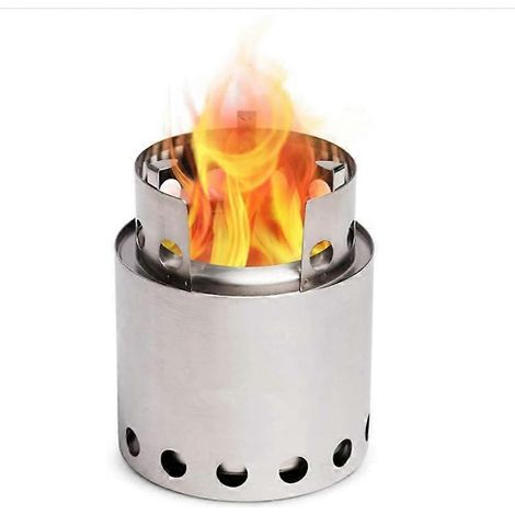 Poêle à bois portable pour le camping et les activités de plein air (1/2)