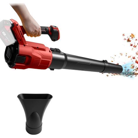 Souffleur de Feuilles électrique sans Fil pour Batterie Milwaukee M18 18 V, Moteur sans balais 18 500 TR/Min, 58,1 m/s, 13,6 m³/Min, souffleur électrique avec 3 Vitesses pour Jardin, Feuilles (1/5)