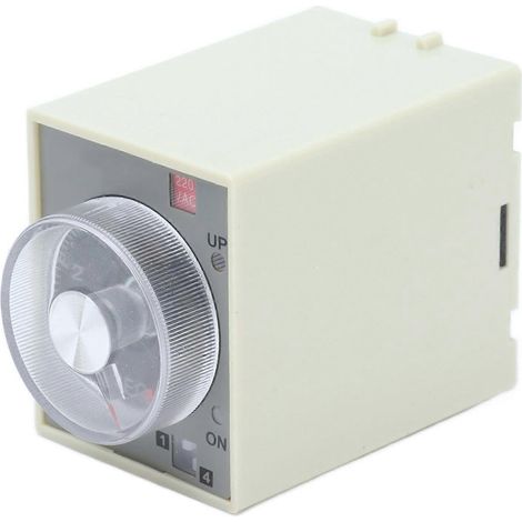 BERM Zeitrelais Einstellbare Einschaltverzögerung Zubehör Ersatzteil ST3PAB(AC220V ) (1/4)