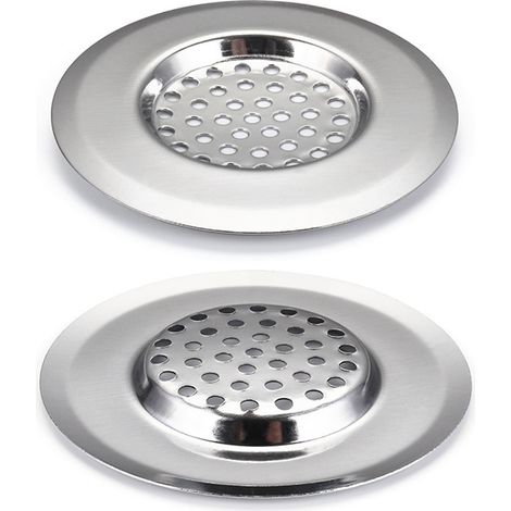 Confezione da 2 filtri per lavello da cucina in acciaio inossidabile per lavastoviglie (GR057) (1/5)