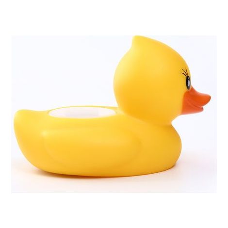 Thermomètre flottant pour piscine, thermomètre à eau LED double canard jaunâtre, thermomètre électronique (1/5)