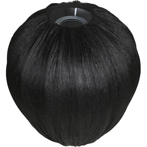 Mexlite - lampenschirm - Lampenkappen - schwarz - leinen - Ø 25cm