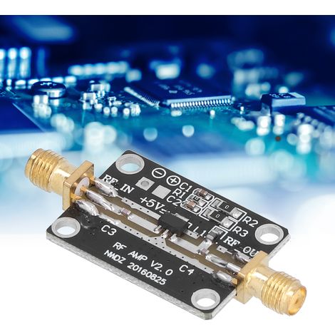 Carte nue de module amplificateur large bande 0,05-4 GHz à très faible bruit et haute linéarité (1/5)