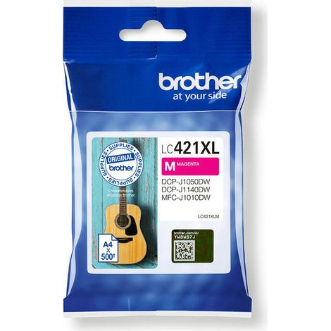 Cartucho de Tinta Original Brother LC421XL Alta Capacidad/ Magenta