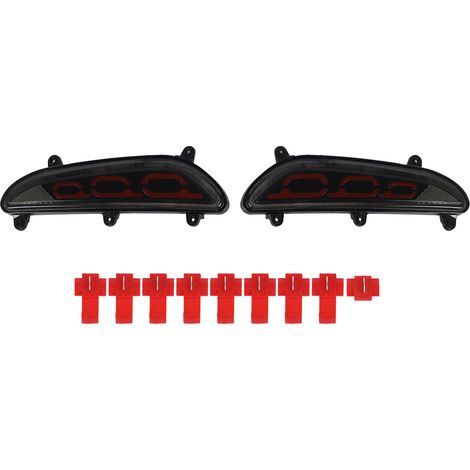 Feux arrière LED pare-chocs réflecteurs clignotants stop antibrouillard noir kit gauche droite pour I20 phase 1 2014-2018 (1/5)