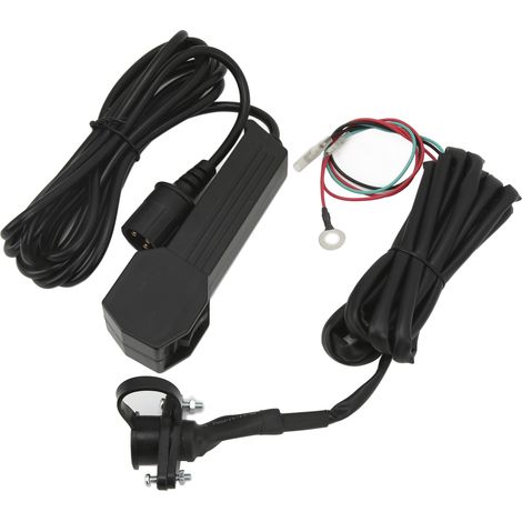 Télécommande Treuil Portable 12V avec Câble 2,7m Étanche Manuel Électrique pour Quad UTV (1/5)