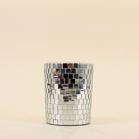 Bougie parfumée à facettes miroir 510g, boite cadeau (1/5)