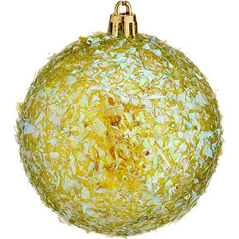 Bolas de Navidad - Verde - Ø 8 cm - Plástico - Decoración de Navidad
