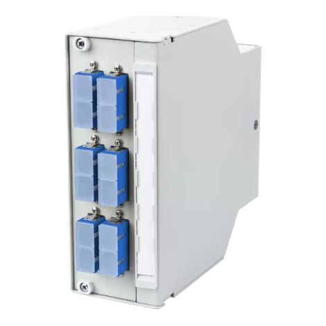 Metz connect 15024A0E206-E OpDAT REGpro VIK 6xSC-D OS2 Panel de conexión de fibra óptica