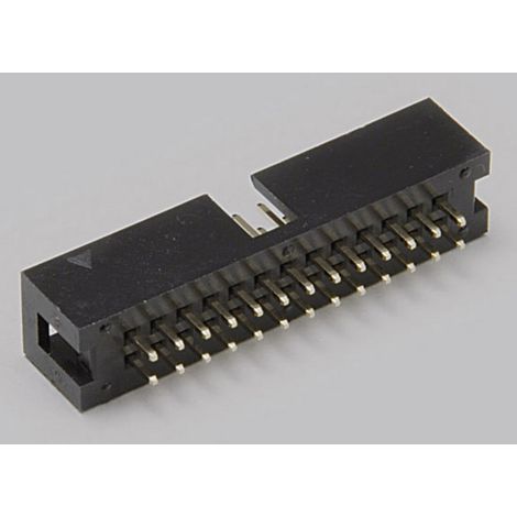 BKL Electronic 10120995 Pfosten-Steckverbinder Rastermaß: 2.54 mm Polzahl Gesamt: 12 Anzahl Reihen: