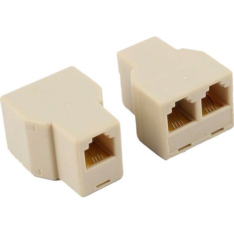 INTELLINET Accoppiatori Telefonici Accoppiatore telefonico 2 x 6P6C a 6P6C F/F (1/3)