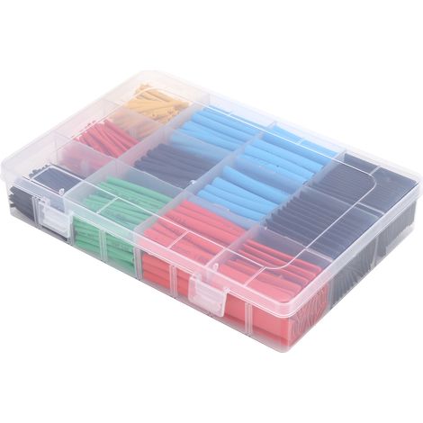 560 gaines thermorétractables colorées en polyoléfine pour isolation de fils électriques