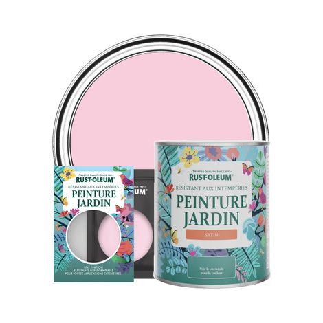 Peinture Jardin, Finition Satinée - Bonbon (1/3)