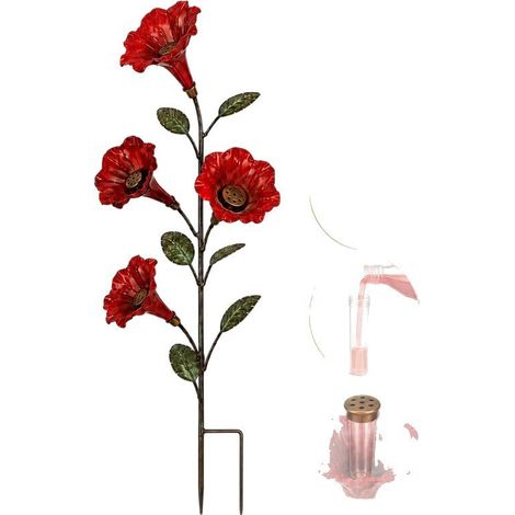 New portable cute Hummingbird Feeder Garden Flower Hummingbird Feeder Stand -