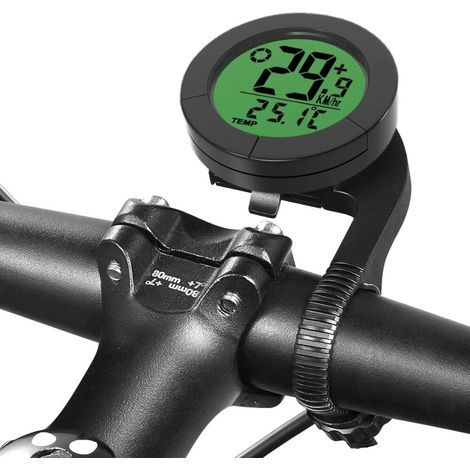 Accessoire Velo – Compteur Velo sans Fil, Tour 23 Fonctions Compteur Velo, Compteur Velo avec rétroéclairage LED (avec (1/5)