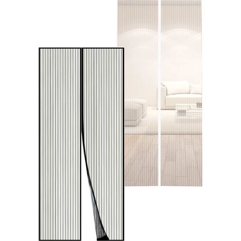 Zanzariera porta magnetica effe poliestere bianco pannelli 2 cm 120 h.cm 250 (1/4)