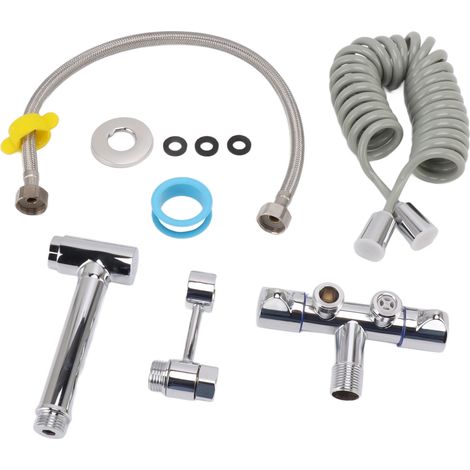 Bidet-Sprühset, auslaufsicheres Messing, Handbrause-Set für die Toilettenhygiene im Badezimmer (1/5)