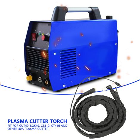 Ensemble complet torche de découpe plasma 40A 4m 13,1ft pour CUT40 LGK40 CT312 CT416 (1/5)