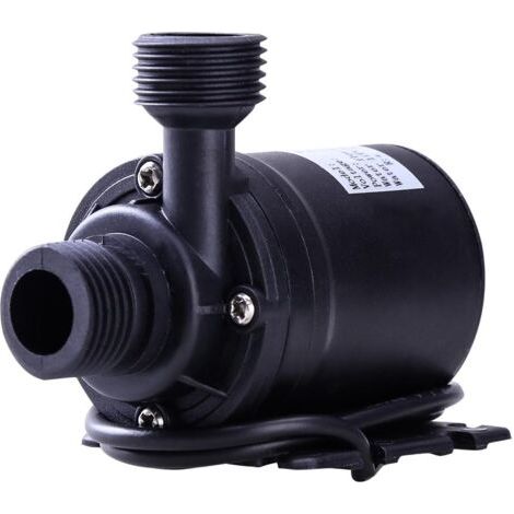 DC 12V Pompe à eau submersible sans balai 800L / H 5M pour système de circulation d'eau de système de circulation solaire de la piscine Fontaine (1/5)