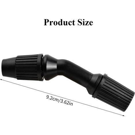 Ugello spruzzatore in plastica, accessorio per irrigazione da giardino, pezzi di ricambio per spruzzatori per spruzzatori a zaino da 3L/5L/8L per agricoltura, per irrigazione e pulizia, nero (1/4)