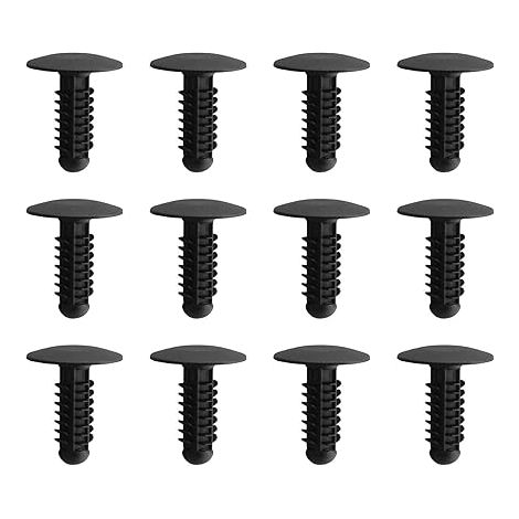 Clips en forme de sapin pour intérieur de voiture, trou de 8 mm, tête de 18 mm (1/4)