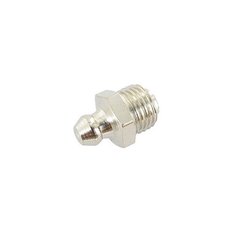 Gerader Schmiernippel mit metrischem Gewinde M10 x 1