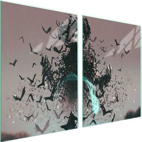 Protection de plaque de cuisson en verre 2x45x52 Pop Art (1/5)