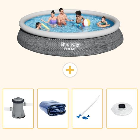 Bestway Bestway Fast Set Ronde - 457x84 cm - 5-pièces S204 (1/5)