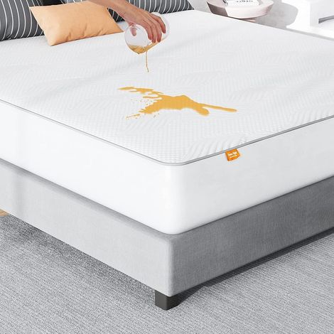 Protege Matelas 90x190 Impermeable, Alese 90x190 Bambou, Housse de Matelas Jusqu'à 40 cm de Hauteur, Ultra Respirant (1/5)