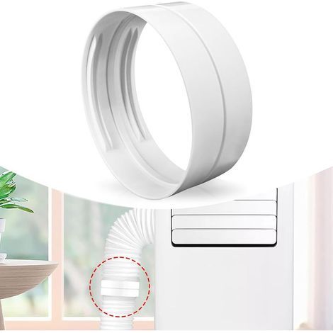 Cyslmuk – Tuyau d'évacuation de 150 mm pour climatiseur portable – Tuyau en PVC renforcé – Étanchéité optimale – Réduction de la consommation d'énergie (1/5)
