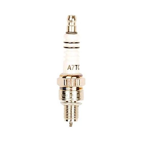 A7tc Bougie d'allumage pour GY6 50 CC 70 CC 90 CC 110 CC 125 CC 150 CC Chinois ATV Dirt Bike Go Kart cyclomoteur au gaz Scooter 1pc (1/3)