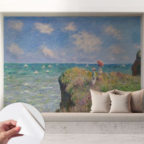 Papier peint adhésif décoratif pour salon chambre et cuisine Facile à poser avec colle Paysage paisible 208x146 cm (1/5)