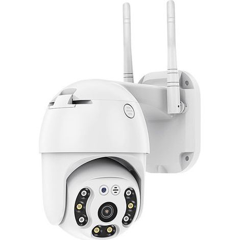 Caméra Extérieure HD 1080P, Surveillance WiFi Sans Fil avec Détection de Mouvement, Sécurité Vidéo à Distance (1/4)