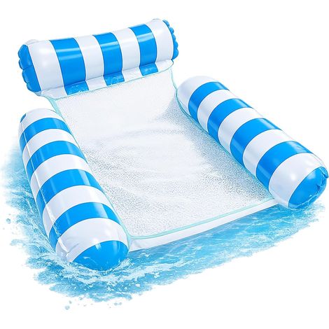 Fauteuil gonflable piscine 4-en-1 matelas pour plage vacances confort (1/5)